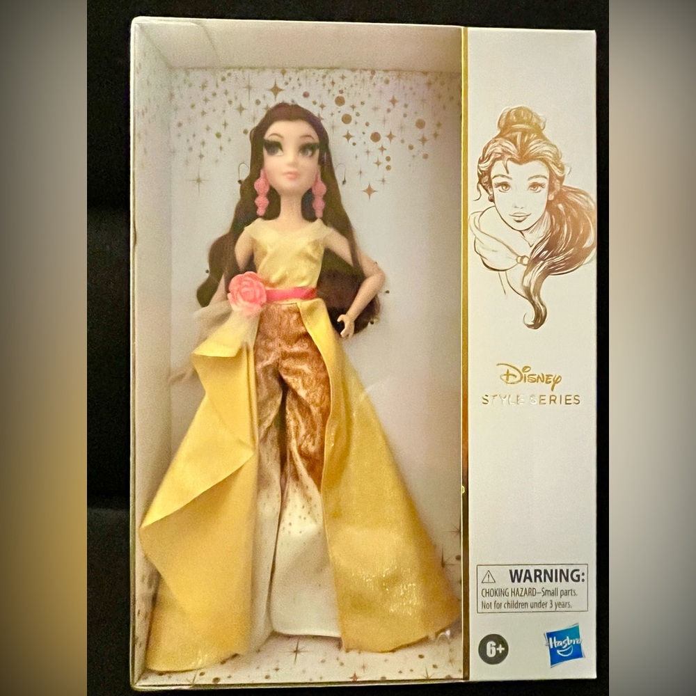 Disney Style Series Belle Doll - Yellow and Brown #8
